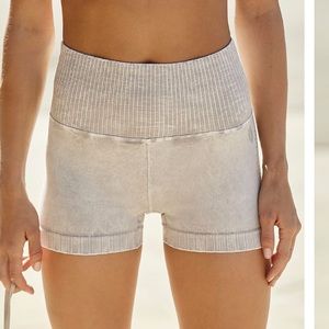 Free people good karma running shorts